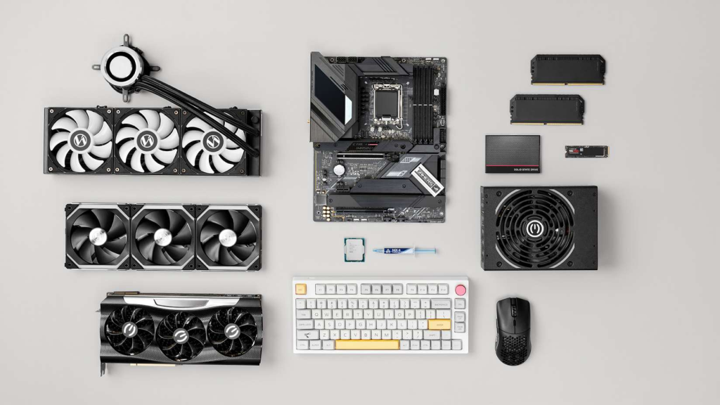 Kako zgraditi intel gaming računalnik v letu 2024 5 Računalniške komponente pred sestavo računalnika