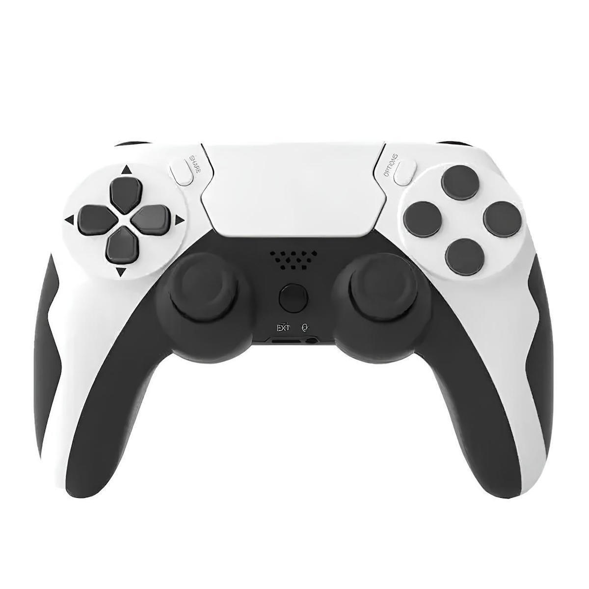 Ps4 style kontroler | brezžični bluetooth | vibracije | črno-modra 1:1 replika | za playstation 4 pc in android | gaming kontroler 2 Brezžični ps4 style kontroler za playstation 4 pc in android