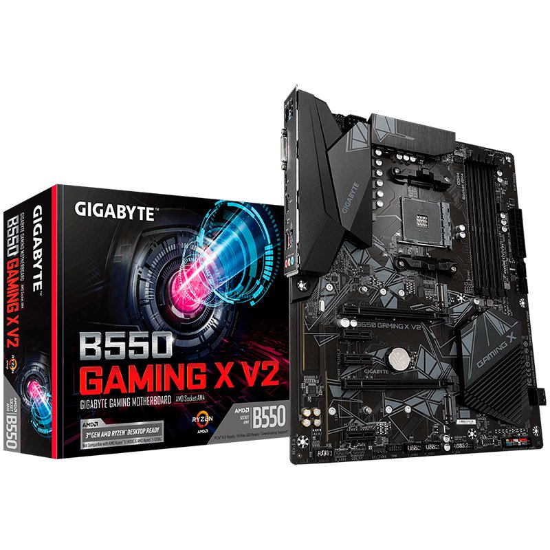Gigabyte osnovna plošča b550 gaming x v2 am4 ddr4 komponentko