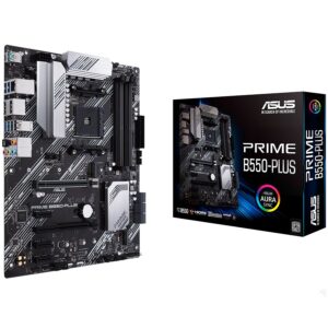 ASUS PRIME B550-PLUS | AM4 | ATX | HDMI DisplayPort | Aura Sync RGB | Gaming Matična Plošča