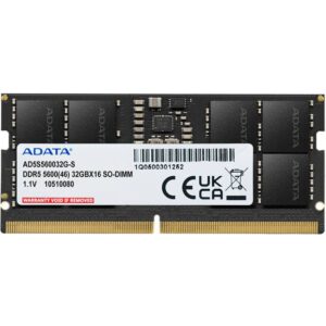 ADATA | 16GB | SO-DIMM | DDR5 | 5600MHz | AD5S560016G-S | Premier Tray | RAM Pomnilnik