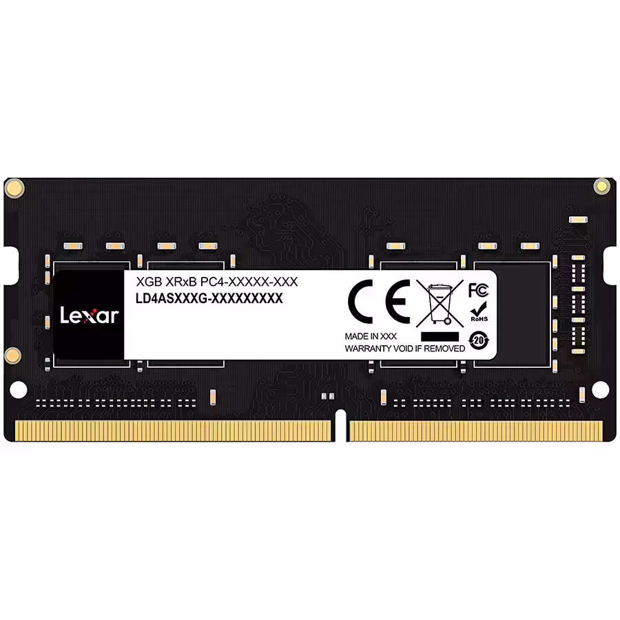 Lexar | ddr4 | 16gb | sodimm | 3200mbps | pomnilnik 1 Lexar pomnilnik ddr4 16gb 260 pin so-dimm 3200mbps komponentko