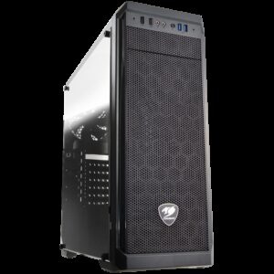 COUGAR MX330-G | ATX Mid Tower | Kaljeno Steklo | Črna | Računalniško Ohišje