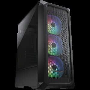 COUGAR Archon 2 Mesh RGB | Računalniško Ohišje | 3 Ventilatorji | Črne barve