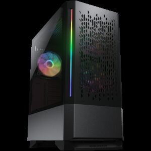 COUGAR MX430 Air | Mid Tower | Črna RGB | Kaljeno Steklo | Računalniško Ohišje