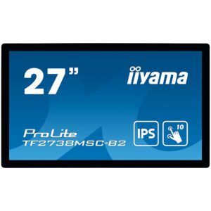 IIYAMA ProLite TF2738MSC-B2 | 68,6cm (27") | 1920x1080 | IPS | DVI HDMI DisplayPort | Monitor na Dotik