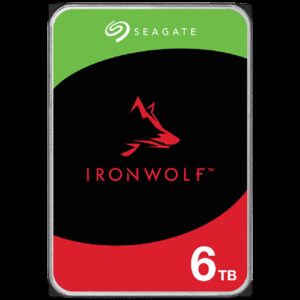SEAGATE HDD IronWolf NAS | 3.5'' | 6TB | SATA | 6Gb/s | 5400RPM | Trdi Disk