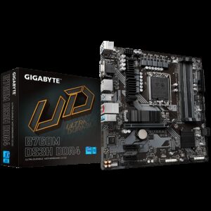 GIGABYTE B760M DS3H | DDR4 | mATX | LGA1700 | D-Sub HDMI 2xDisplayport | Matična Plošča