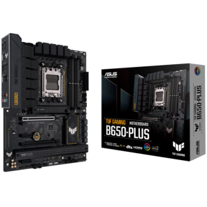 ASUS TUF GAMING B650-PLUS | AM5 AMD B650 | DDR5 7600+ OC | PCIe 5.0 M.2 | 2.5Gb LAN | ATX Osnovna Plošča
