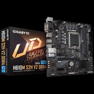 GIGABYTE Desktop H610M S2H V2 | DDR4 | LGA 1700 | Micro ATX | Matična Plošča