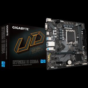 GIGABYTE Mainboard Desktop B760M H DDR4 | LGA1700 | DDR4 | mATX | Matična Plošča