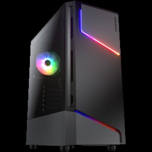 COUGAR | MX360 RGB | PC Case | Mid Tower | Metal Front Panel | Črno | Računalniško Ohišje