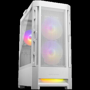 COUGAR Duoface RGB White | ATX Mid Tower | Kaljeno Steklo | Belo | Računalniško Ohišje