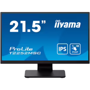 IIYAMA ProLite T2252MSC-B2 | (21,5") | IPS | 1920x1080 | 250cd/m² | 5ms | HDMI DisplayPort | Zvočniki | Monitor na Dotik