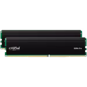 Crucial Pro 64GB Kit (2x32GB) | DDR4-3200 | UDIMM | CL22 | RAM Pomnilnik
