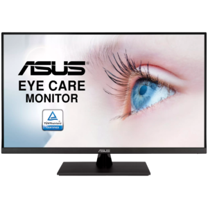 ASUS VP32UQ | Eye Care Monitor | 32'' (31.5'' viewable) | 4K UHD (3840 x 2160) | IPS | 100% sRGB | HDR-10 | Adaptive-Sync | DisplayPort/HDMI | Izjemen visokoločljivostni računalniški monitor