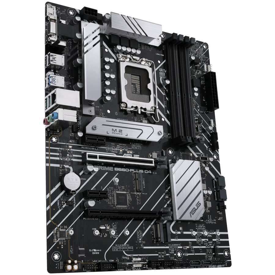 Asus prime b660-plus d4 | lga 1700 | atx | aura sync | matična plošča 1 Asus prime b660-plus d4 lga1700 atx mb – intel b660 4xdimm ddr4 3xm. 2 4xsata pcie 4. 0 2. 5gb ethernet 1xdisplayport 1xd-sub 1xhdmi z aura sync podporo komponentko