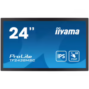 IIYAMA Monitor LED TF2438MSC-B1 TOUCH | 58,4cm (23,8”) | IPS | 1920x1080 | HDMI Displayport USB | Poslovni Monitor na Dotik
