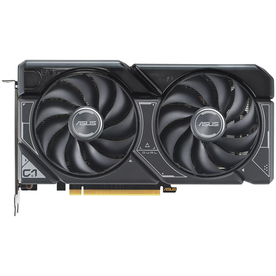 Asus dual rtx 4060 ti oc edition 16gb | gddr6 | vga hdmi 3xdisplayport | gaming grafična kartica 1 Asus grafična kartica nvidia dual geforce rtx 4060 ti oc edition 16gb gddr6 vga z dvema močnima ventilatorjema tehnologije axial-tech in 2. 5-režnim dizajnom za široko združljivost, pcie 4. 0, 1xhdmi 2. 1a, 3xdisplayport 1. 4a komponentko