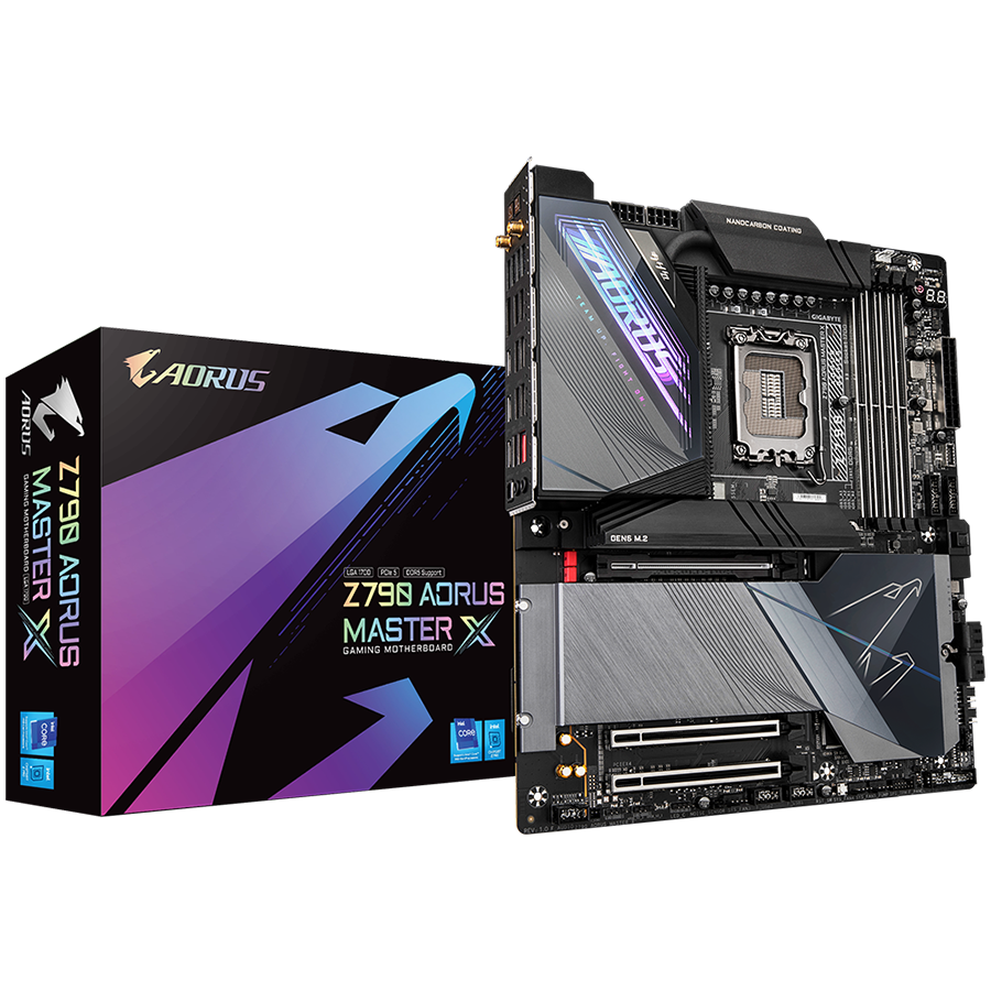 Gigabyte z790 aorus master x | lga 1700 | eatx | matična plošča 1 Gigabyte mainboard desktop z790 aorus master x komponentko