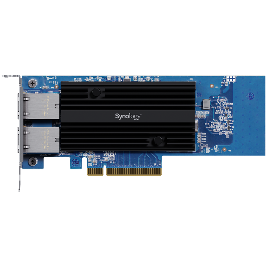 Synology dual-port 10gbase-t | 10gbe | dodatna kartica za sisteme synology 1 Dual-port 10gbe 10gbase-t add-in card for synology systems komponentko