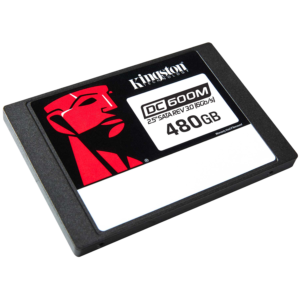 Kingston DC600M | 480 GB | 3D TLC NAND | 560/470 MB/s | PLP Zaščita | 2,5″ SATA Enterprise SSD Disk