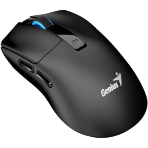 Genius NX-8280S BT AI Copilot | Bluetooth 5.3 In 2,4 GHz | Polnilna Baterija | Tihi Kliki | 3200 DPI | Črna Brezžična Miška