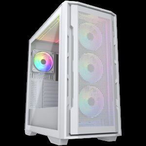 COUGAR UNIFACE RGB | Mid Tower | Bela | Kaljeno Steklo | Računalniško Ohišje
