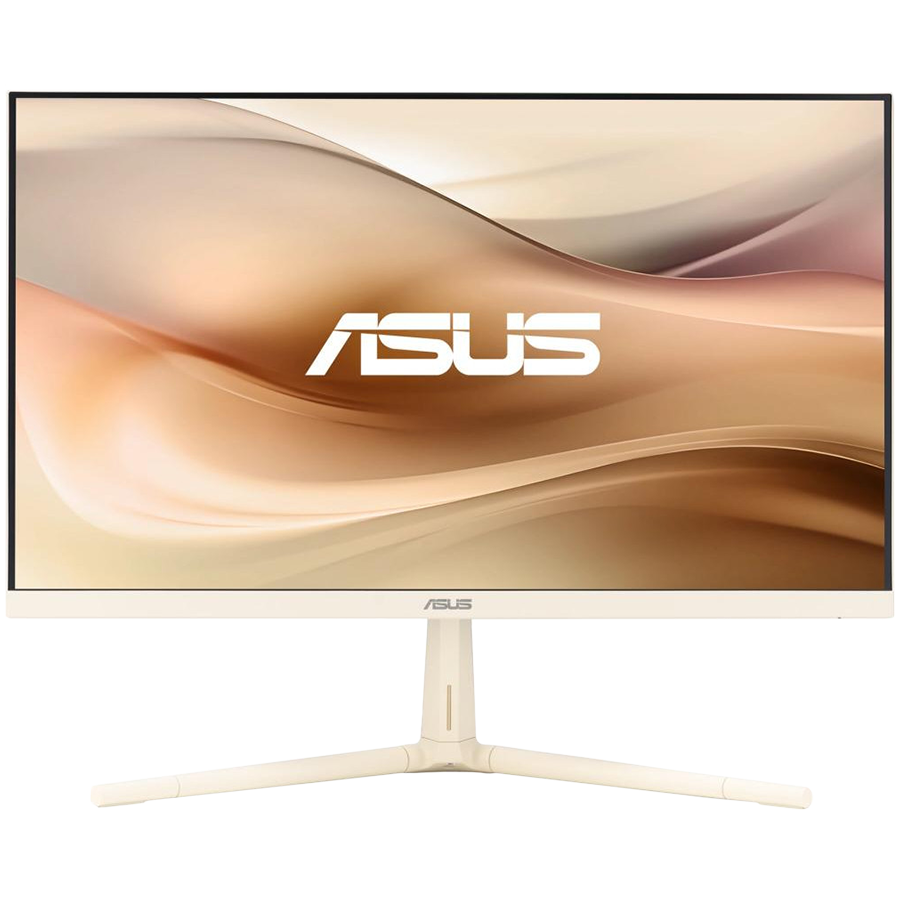 Asus vu279cfe-m eye care gaming monitor - 27", fhd (1920 x 1080), ips, 100 hz, ips, adaptive-sync, usb type-c port with 15-watt power delivery, green sustainability, displaywidget center, eyecare plus technology, color oat milk komponentko