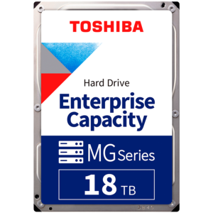 Toshiba MG09 Series MG09ACA18TE | 18TB 512e | 3,5″ SATA 6Gb/s | 7200 RPM | 512MiB Predpomnilnik | Enterprise HDD Trdi Disk