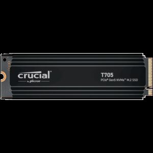 Crucial T705 | 1TB | M.2 | 13600/10200 MB/s | NVMe SSD Disk s Hladilnikom