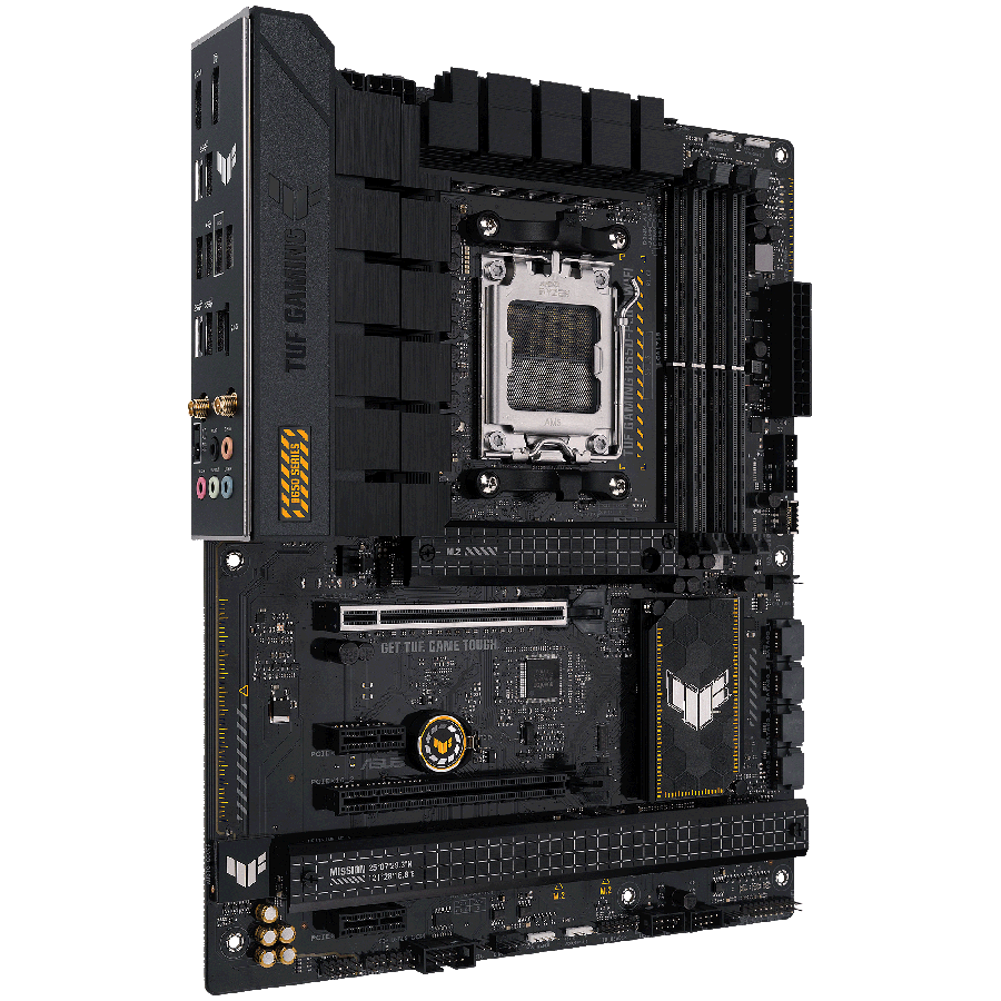 Asus tuf gaming b650-plus wifi | am5 | atx | aura sync | matična plošča 1 Asus tuf gaming b650-plus wifi am5 atx osnovna plošča – amd b650, 4xddr5, 3xm. 2, 4xsata, 2. 5gb lan, wifi 6, bt, 1xdp, 1xhdmi, aura sync komponentko