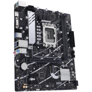 ASUS PRIME B760M-K D4 | LGA1700 Intel B760 | 2x DDR4 | 2x M.2 PCIe 4.0 | 2.5Gb LAN | VGA HDMI | Micro ATX Matična Plošča