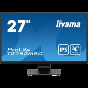 Iiyama ProLite T2752MSC-B1 | (27") | 1920x1080 | FHD | 60Hz | IPS | 5ms | Poslovni Monitor na Dotik