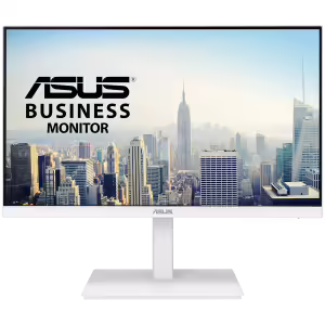 ASUS VA24EQSB-W | (24") | Full HD | IPS | Frameless | 75Hz | Adaptive-Sync | Bela | Ergonosmki Poslovni Monitor