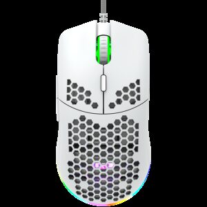 CANYON Puncher GM-11 | Optični Senzor Pixart 3519 | Bela RGB | Gaming Miška