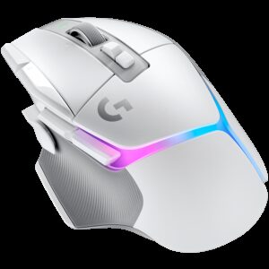 LOGITECH G502 X PLUS LIGHTSPEED | PREMIUM EWR2 | Bela RGB | Brezžična | Gaming Miška