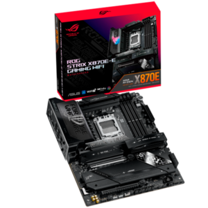 ASUS ROG STRIX X870E-E GAMING WIFI | AM5 | ATX | HDMI USB4 | Aura Sync | Matična Plošča