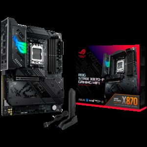 ASUS ROG STRIX X870-F GAMING WIFI | AM5 | ATX | HDMI Displayport 2xUSB4 | Aura Sync | Matična Plošča