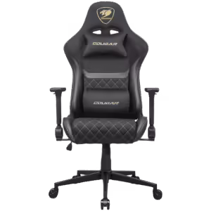 COUGAR ARMOR ONE V2 Gold F | Črno-Zlata | Gaming Stol