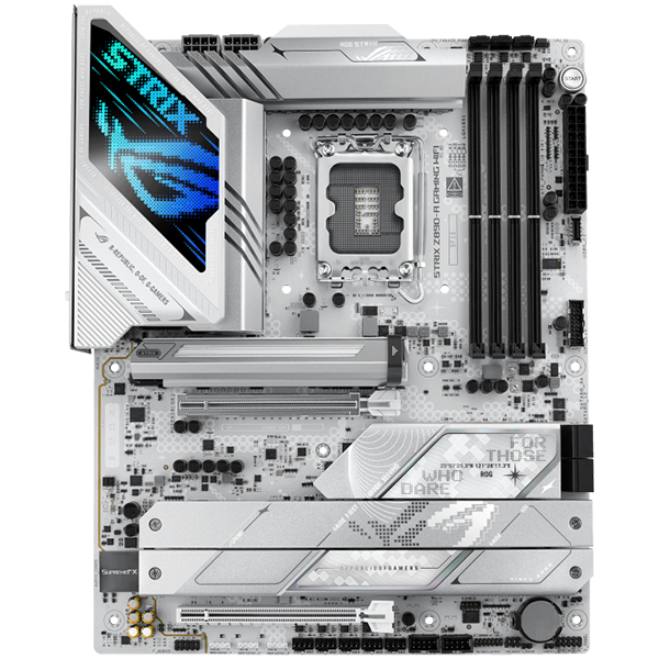 Asus rog strix z890-a gaming wifi | lga 1851 | atx | wifi 7 | hdmi displayport | aura sync | matična plošča 1 Asus rog strix z890-a gaming wifi lga1851 atx osnovna plošča – intel z890, 4xddr5, 5xm. 2, 4xsata, 2. 5gb lan, wifi 7, bt, 1xdp, 1xhdmi, 2xtb4 porta (usb type-c), aura sync komponentko