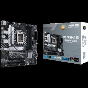 ASUS PRIME B660M-A D4-CSM | LGA 1700 | mATX | ASUS Sync | Matična Plošča