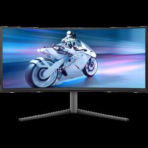 PHILIPS Evnia 6000 34M2C6500 | 86,4cm (34") | 3440x1440 | QD-OLED | 175Hz | 0.03ms | Adaptive Sync | Ukrivljen Gaming Monitor