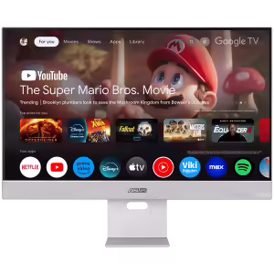 ASUS ZenScreen Smart MS27UC | 68,6cm (27") | 3840x2160 | IPS | sRGB | Harman Kardon Zvočniki | Google TV | Večplatformno Pretakanje v Živo