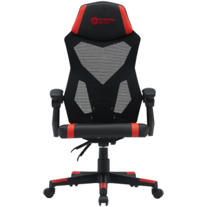 CANYON Flow MCH01 | Mesh | Črna Rdeča | Gaming Stol
