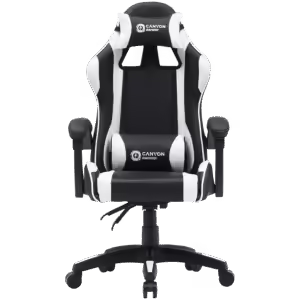 CANYON Core SGCH2 | Črna Bela | Gaming Stol