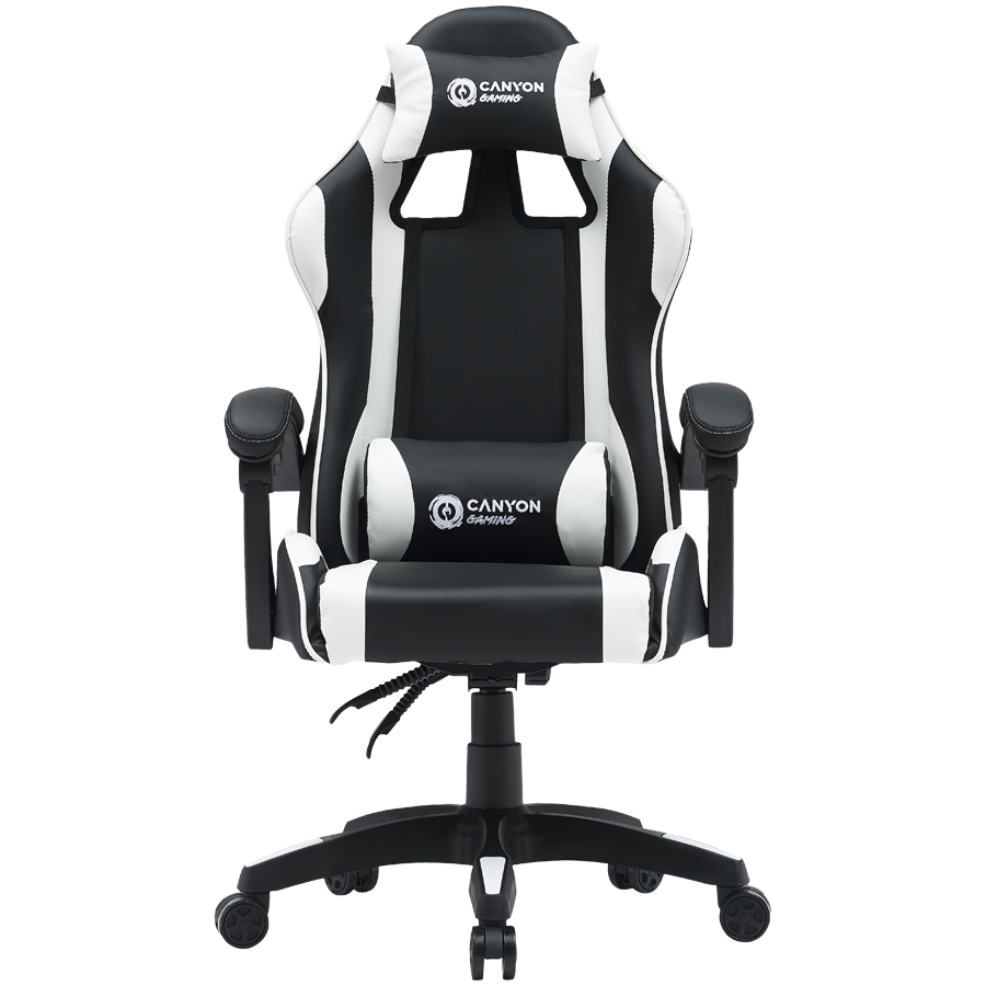 Canyon core sgch2 | črna bela | gaming stol 1 Canyon gaming chair core sgch2 black white komponentko