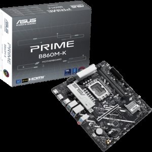 ASUS PRIME B860M-K | LGA1851 | mATX | DDR5 | HDMI Displayport | Aura Sync | Matična Plošča