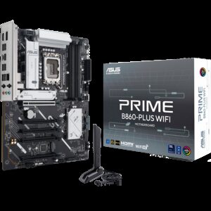 ASUS PRIME B860-PLUS WIFI | LGA 1851 | ATX | DDR5 | Wi-Fi 6E | Aura Sync | Matična Plošča