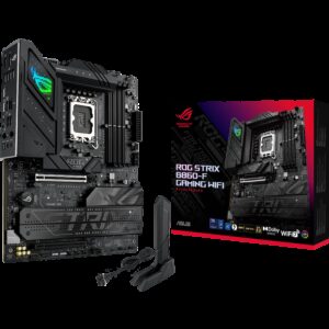 ASUS ROG STRIX B860-F GAMING WIFI | LGA 1851 | ATX | Wi-Fi 7 | DDR5 | Aura Sync | Matična Plošča